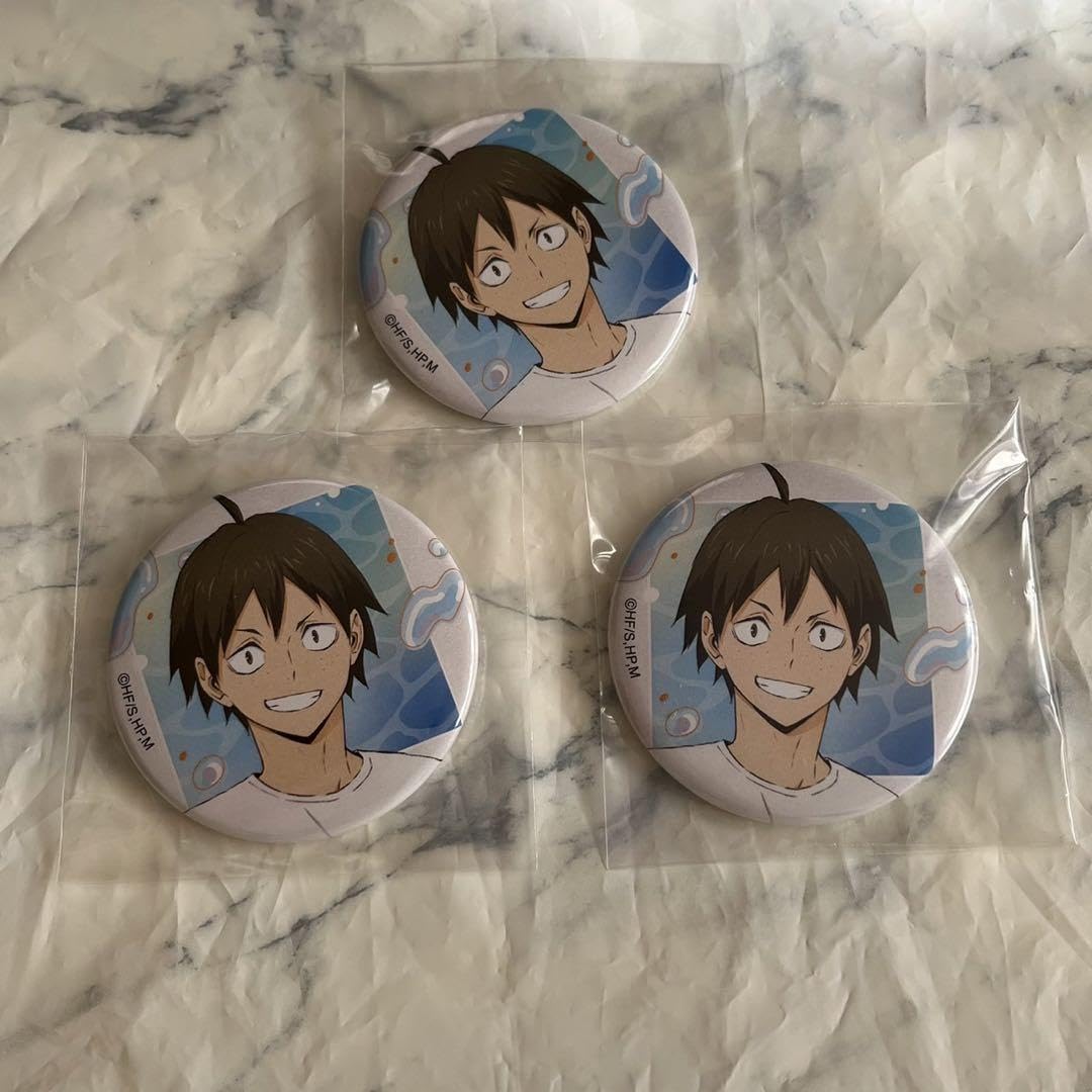 Amazon | ハイキュー 水遊び 缶バッジ 山口忠 | バッジ | おもちゃ